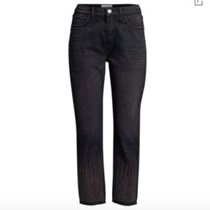 Current Elliot The Vintage Studded Crop Jeans